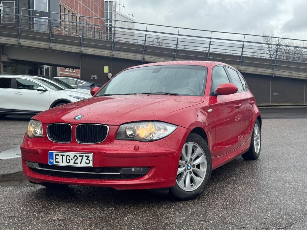 BMW 116 2008 Punainen