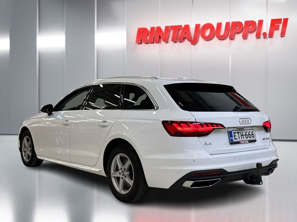 Audi A4 2020 Valkoinen