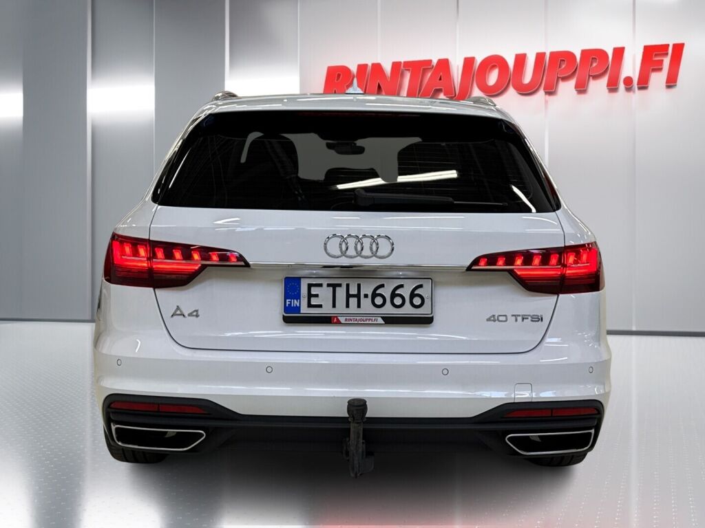 Audi A4 2020 Valkoinen