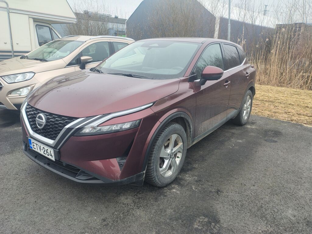 Nissan Qashqai 2021 Punainen