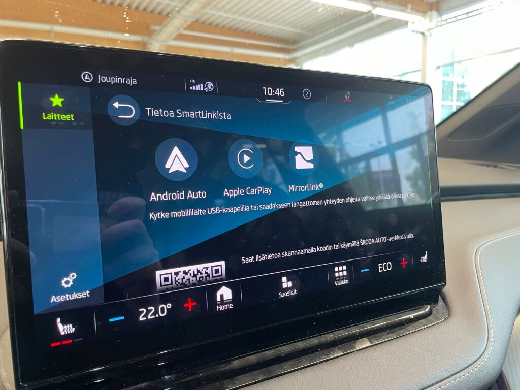 Skoda Enyaq 2023 met.sininen
