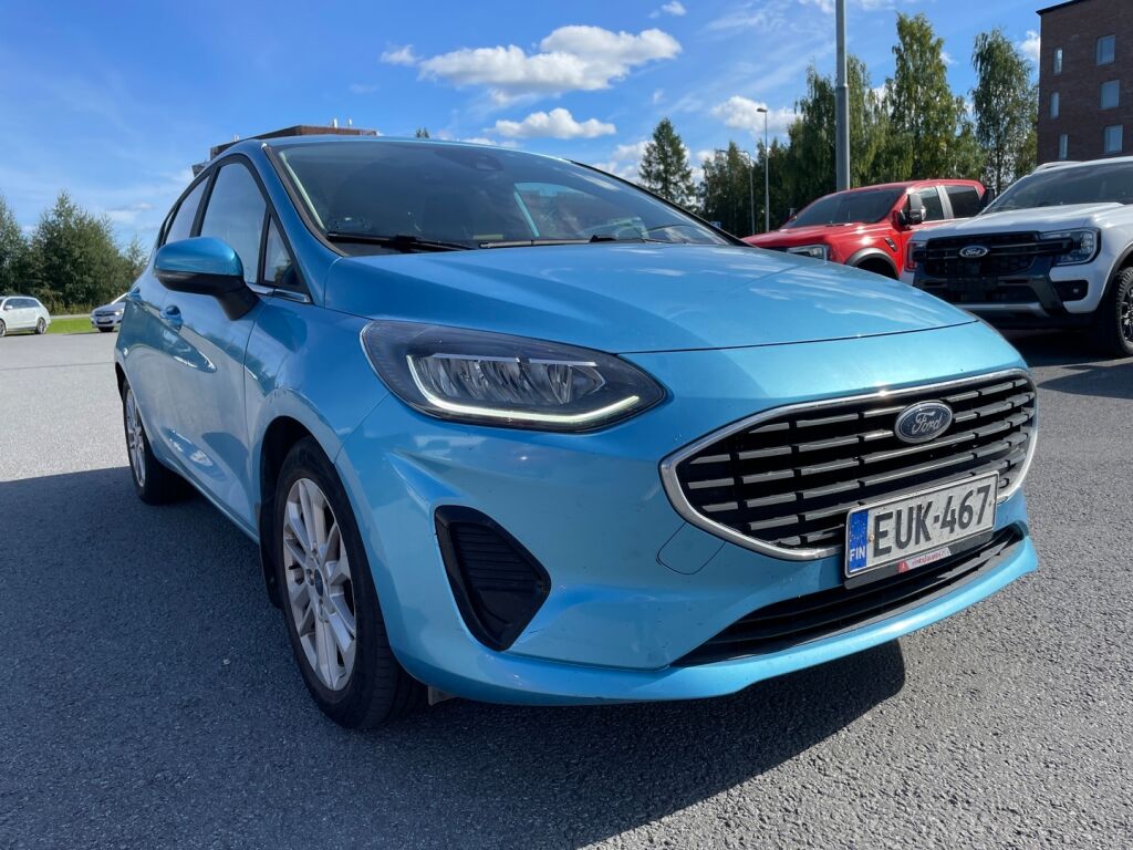 Ford Fiesta 2022 Sininen