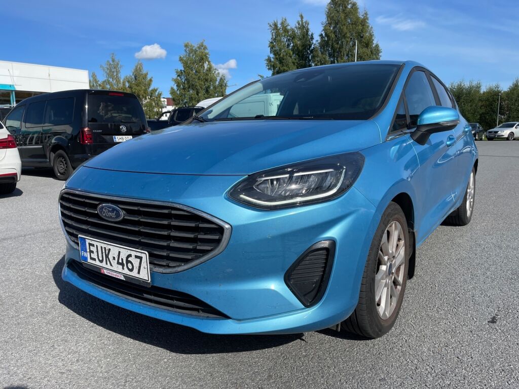 Ford Fiesta 2022 Sininen