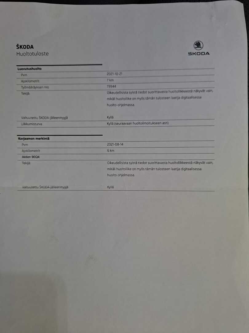 Skoda Enyaq 2021 Musta