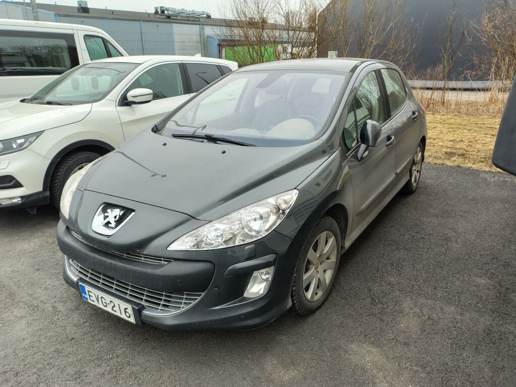 Peugeot 308 2008 Harmaa