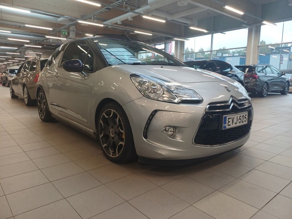 Citroen DS3 Cabrio 2013 Harmaa
