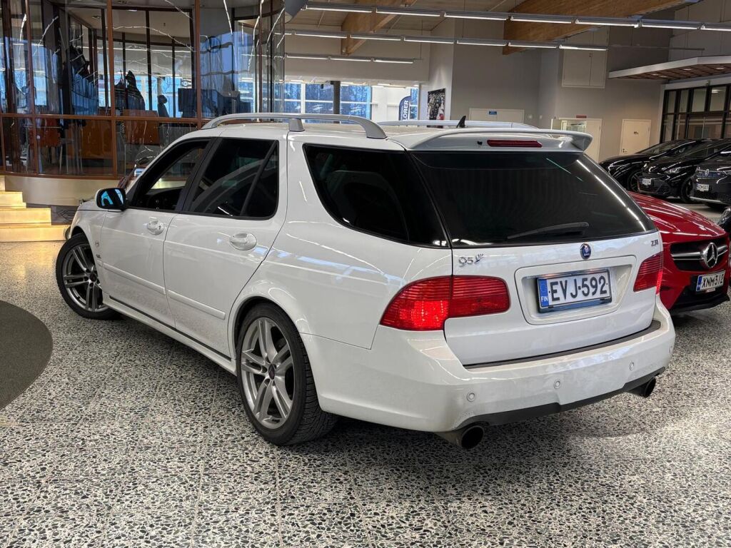 Saab 9-5 2009 Valkoinen