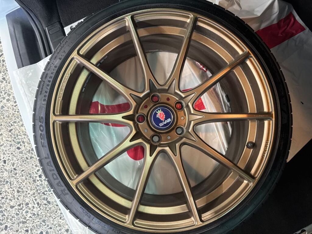 Saab 9-5 2009 Valkoinen