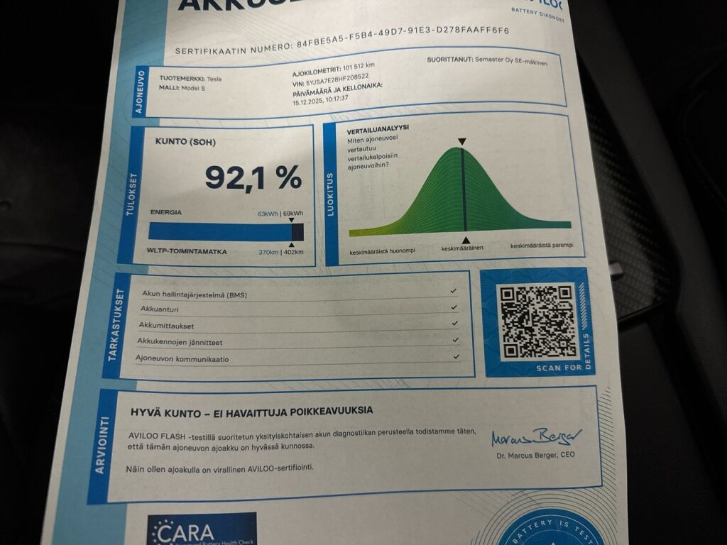 Tesla Model S 2017 Harmaa