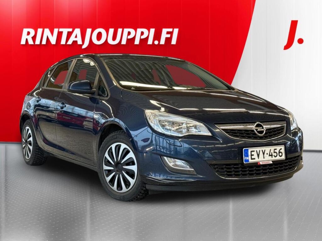 Opel Astra 2012 Sininen