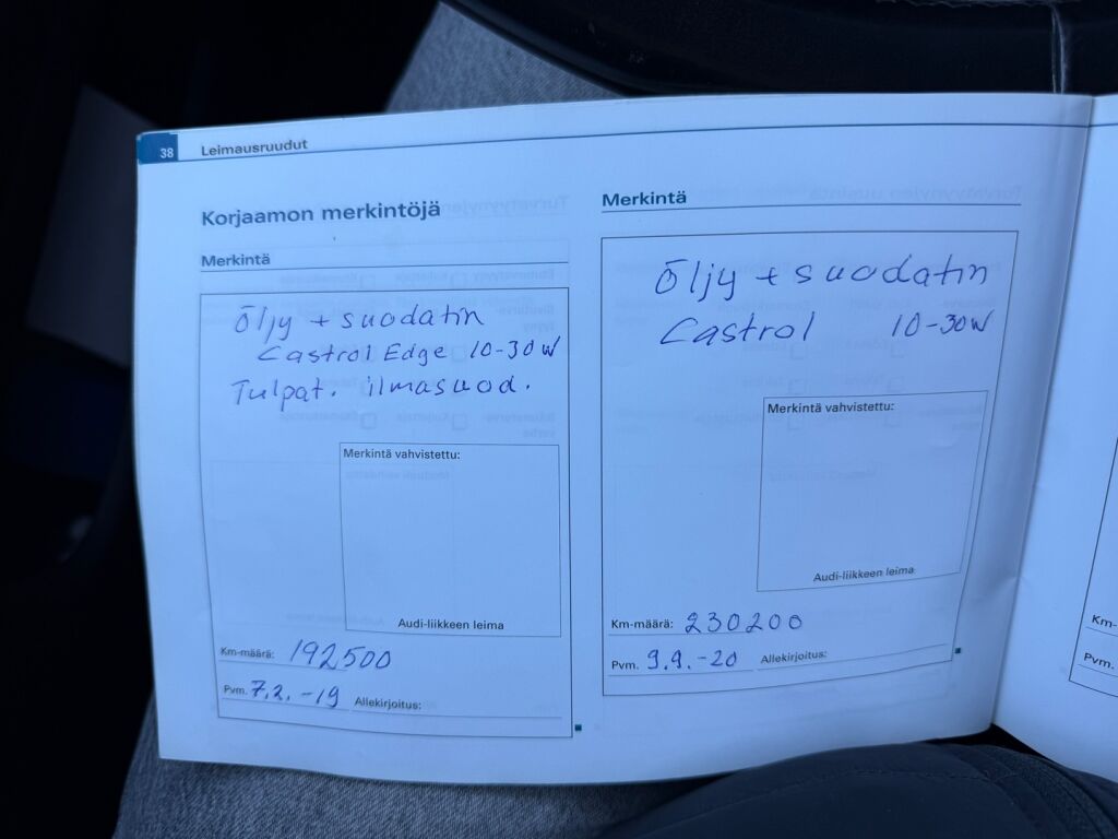 Audi A4 2004 Punainen