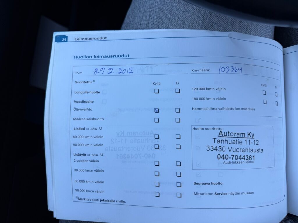 Audi A4 2004 Punainen