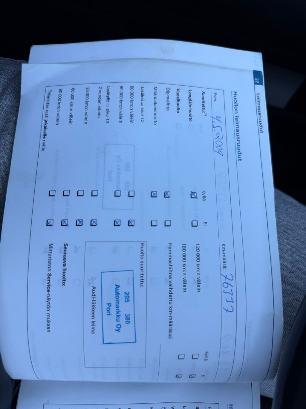 Audi A4 2004 Punainen