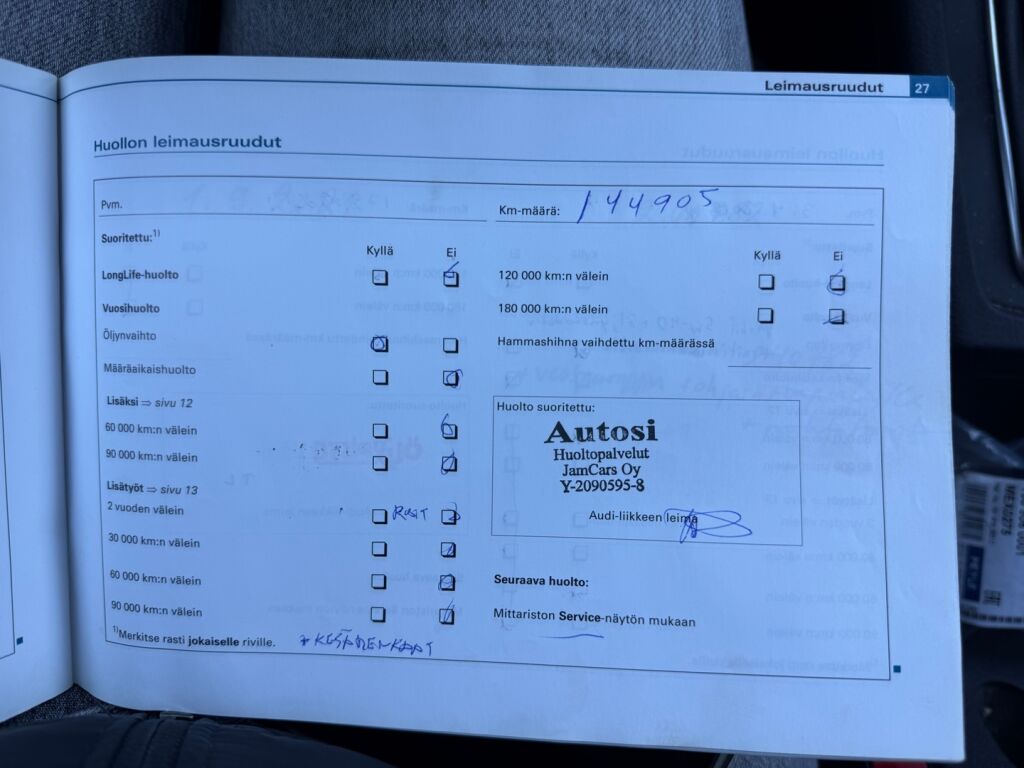 Audi A4 2004 Punainen