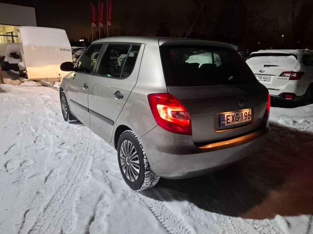 Skoda Fabia 2009 Ruskea (beige)