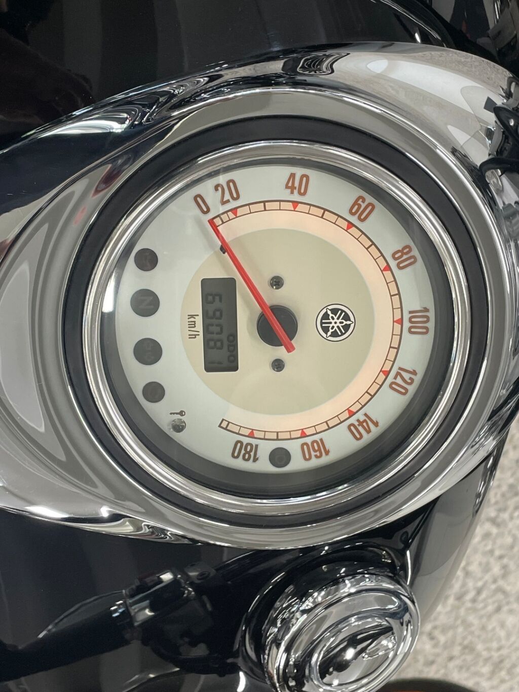 Yamaha XVS 2005 Musta