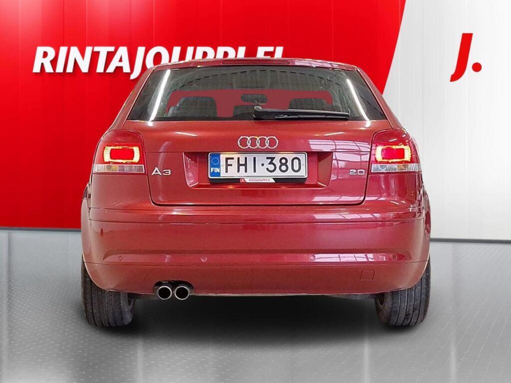 Audi A3 2005 Punainen