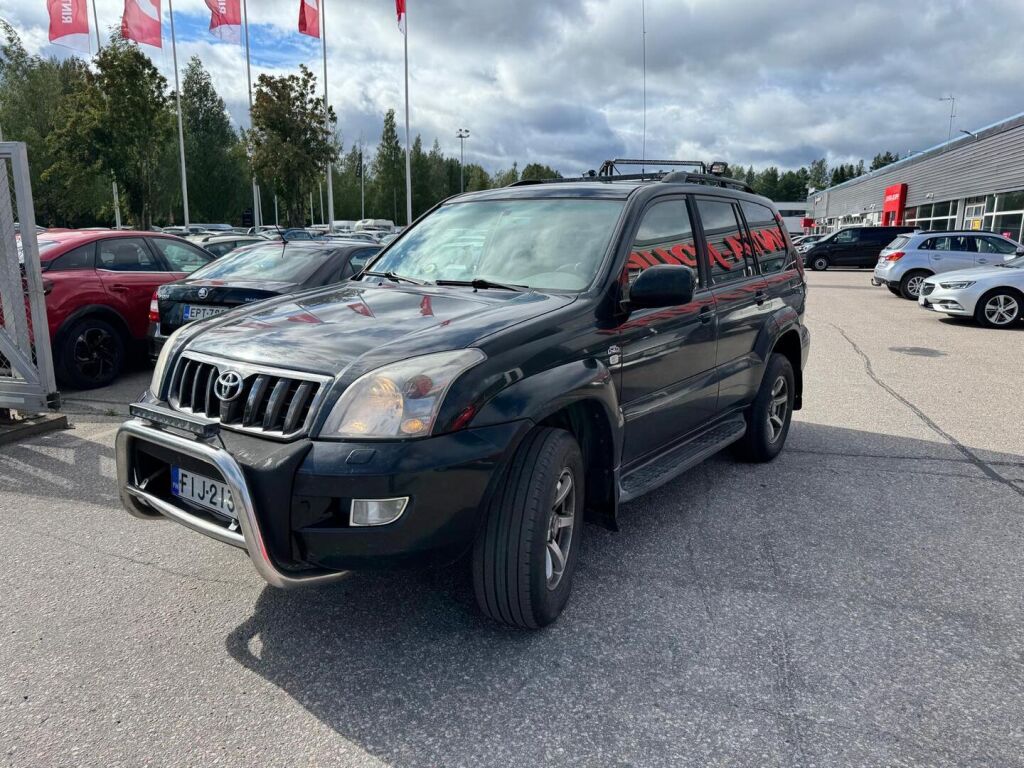 Toyota Land Cruiser 2007 Musta