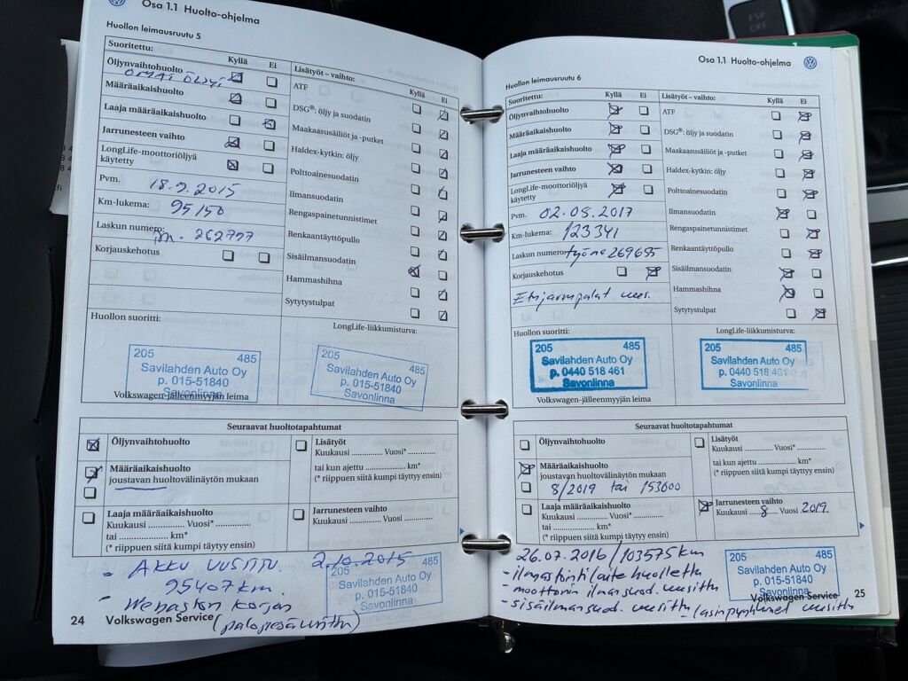 Volkswagen Passat 2008 Sininen