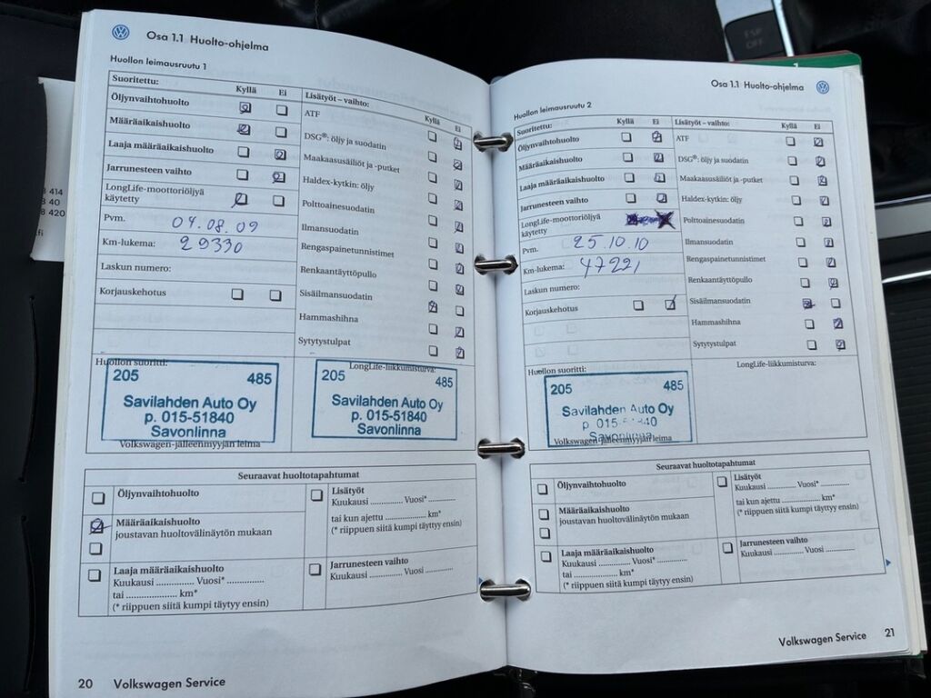 Volkswagen Passat 2008 Sininen