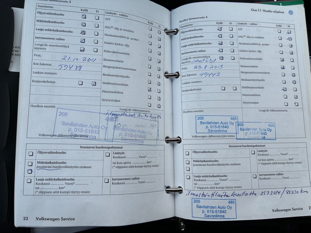 Volkswagen Passat 2008 Sininen