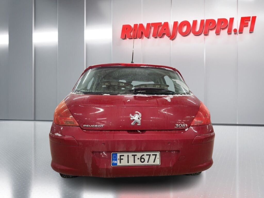 Peugeot 308 2008 Punainen