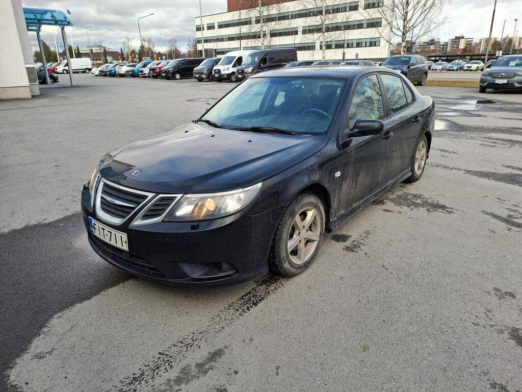 Saab 9-3 2008 Musta
