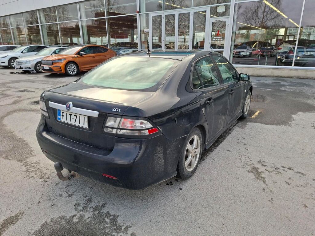 Saab 9-3 2008 Musta