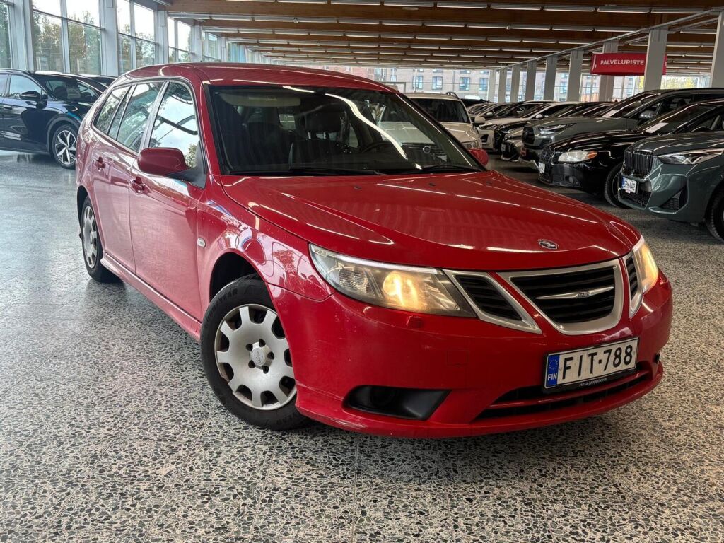 Saab 9-3 2007 Punainen