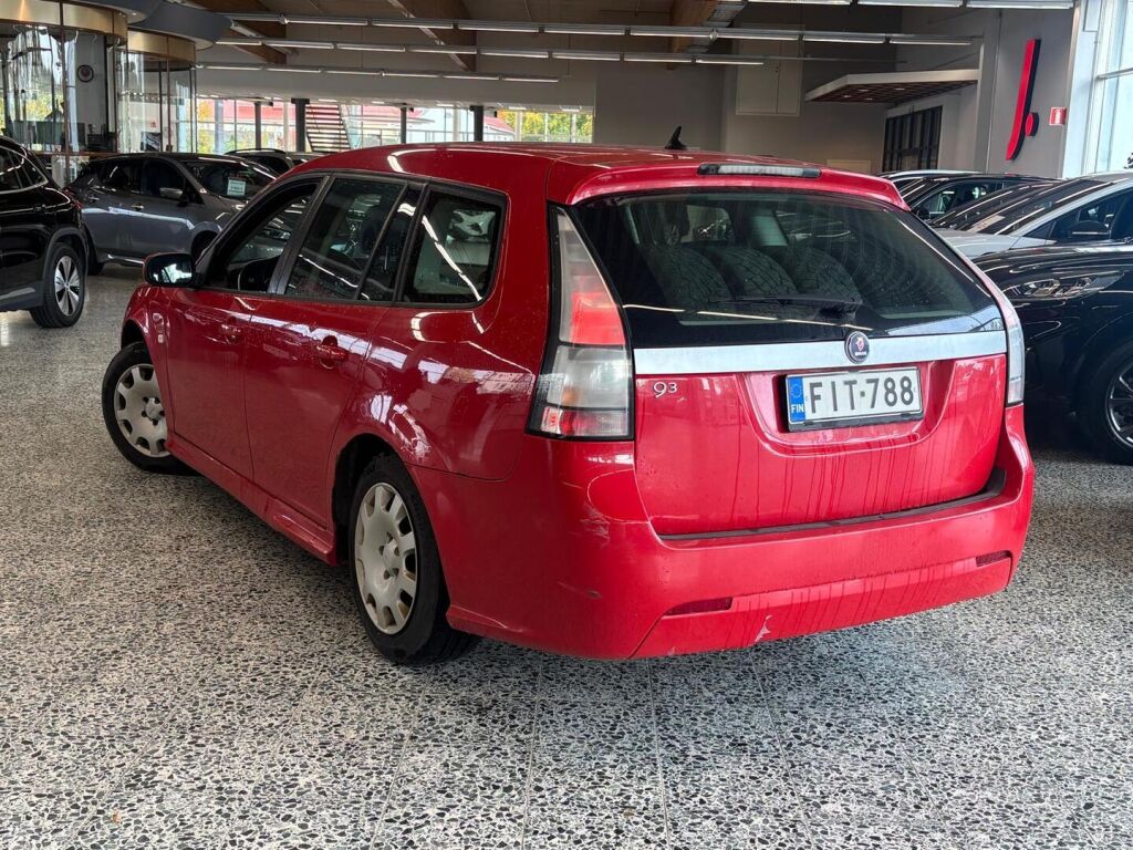 Saab 9-3 2007 Punainen