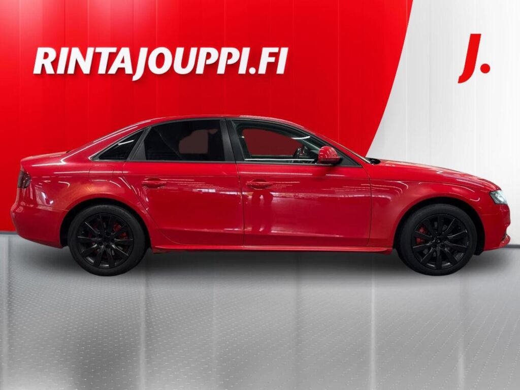 Audi A4 2008 Punainen