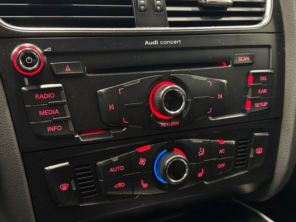Audi A4 2008 Punainen