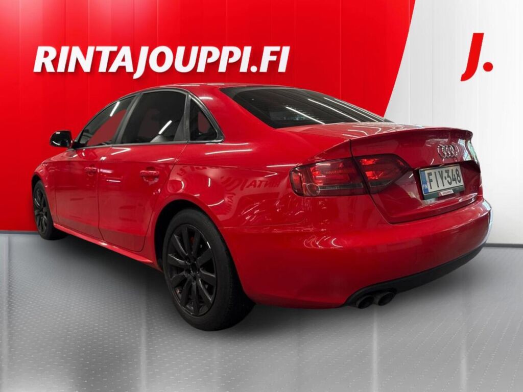 Audi A4 2008 Punainen