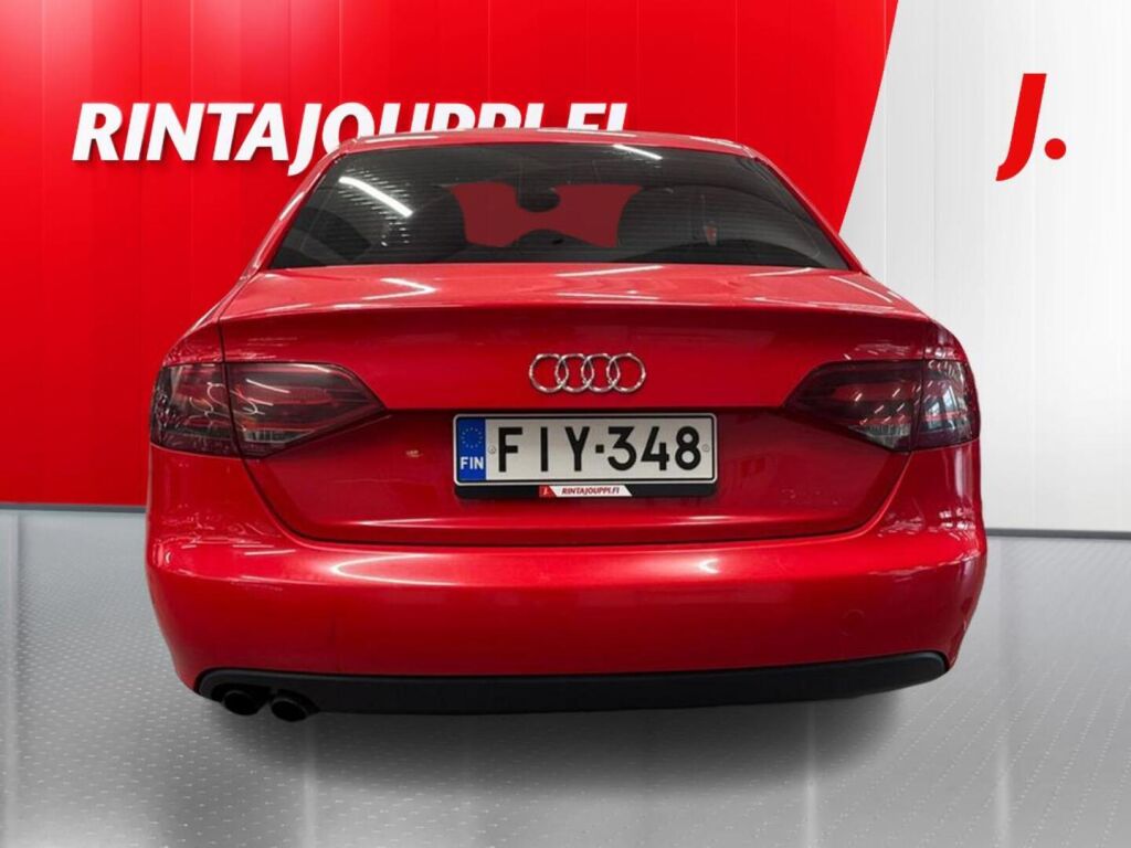 Audi A4 2008 Punainen