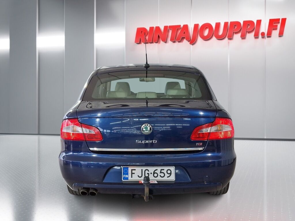 Skoda Superb 2009 Sininen