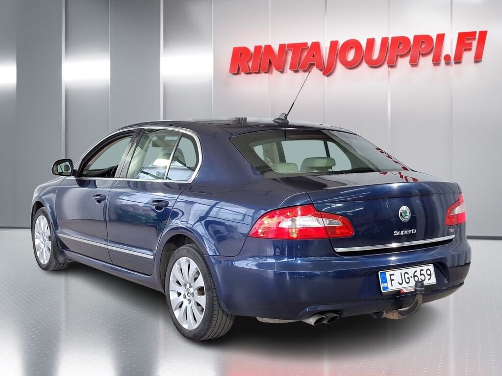 Skoda Superb 2009 Sininen