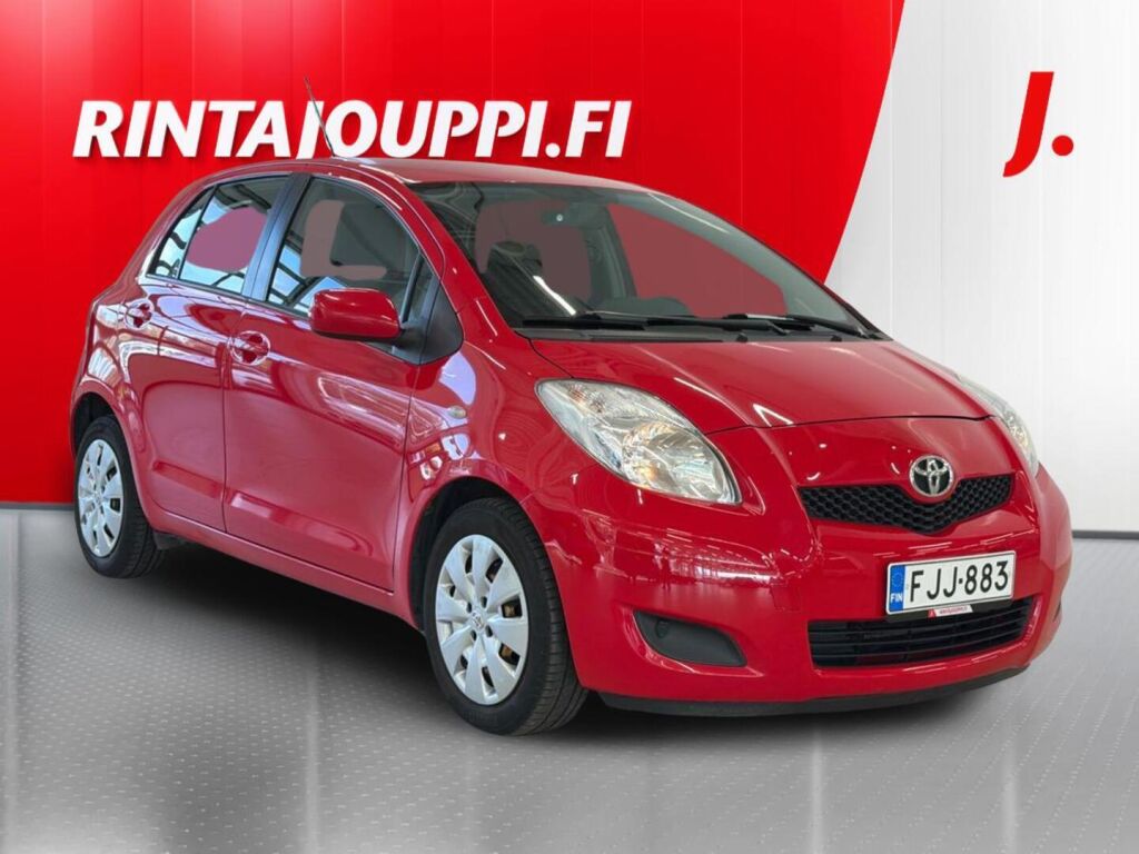 Toyota Yaris 2009 Punainen