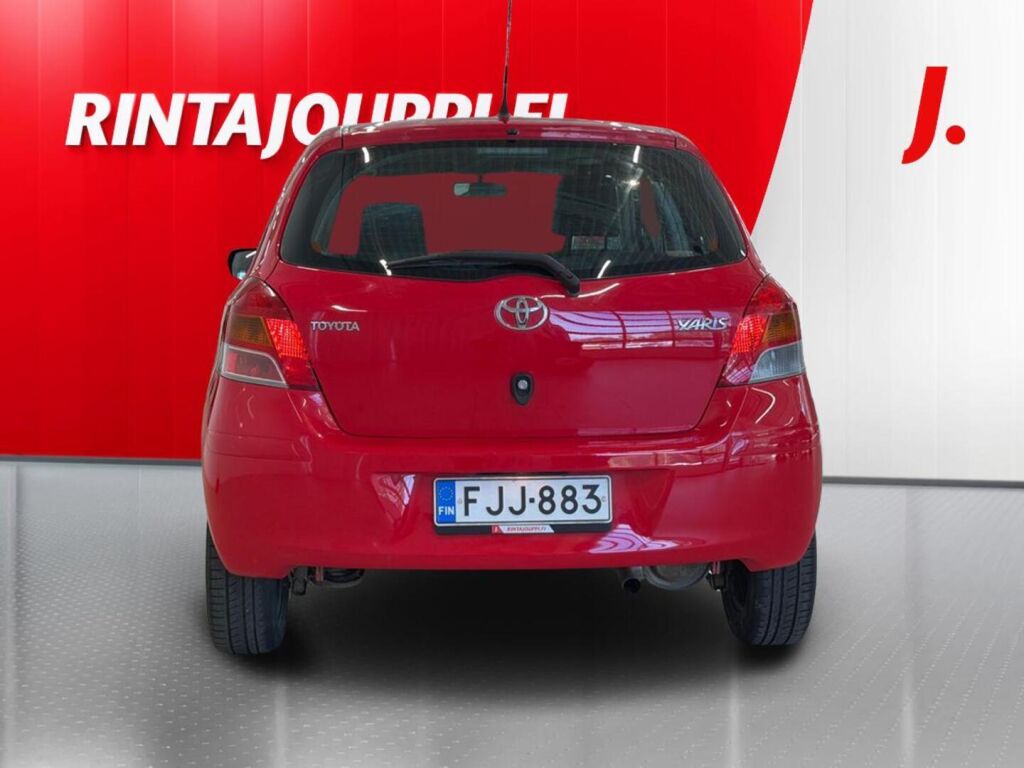 Toyota Yaris 2009 Punainen