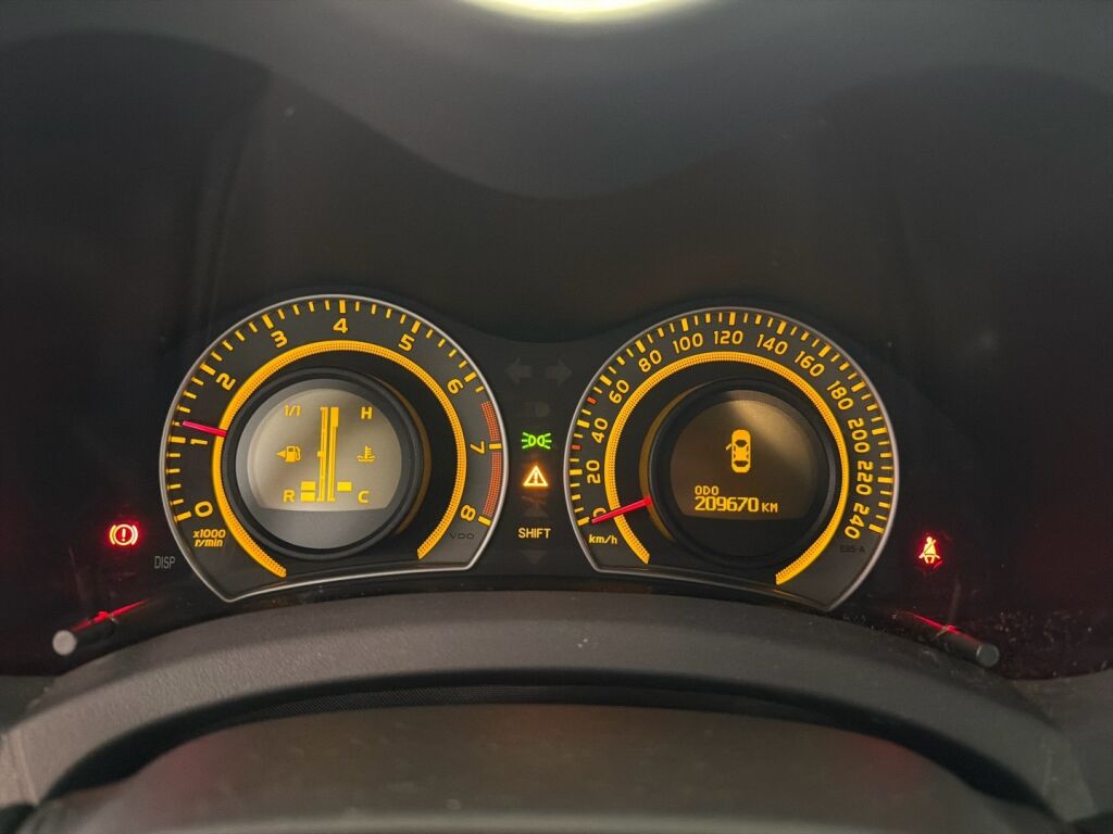 Toyota Auris 2009 Musta