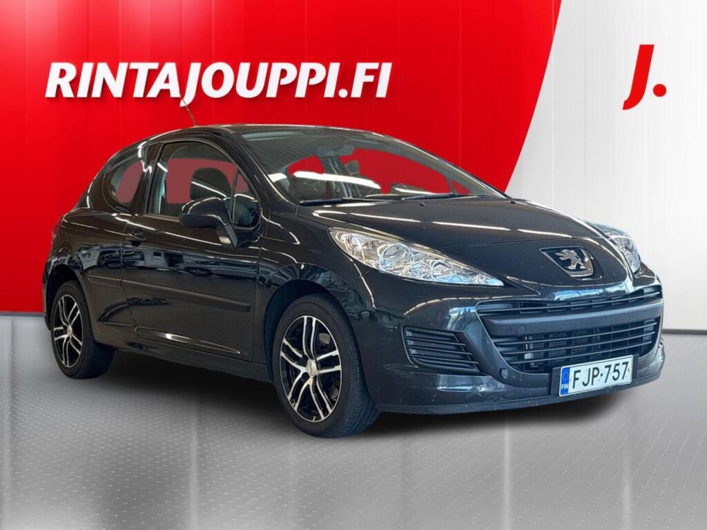 Peugeot 207 2010 Musta
