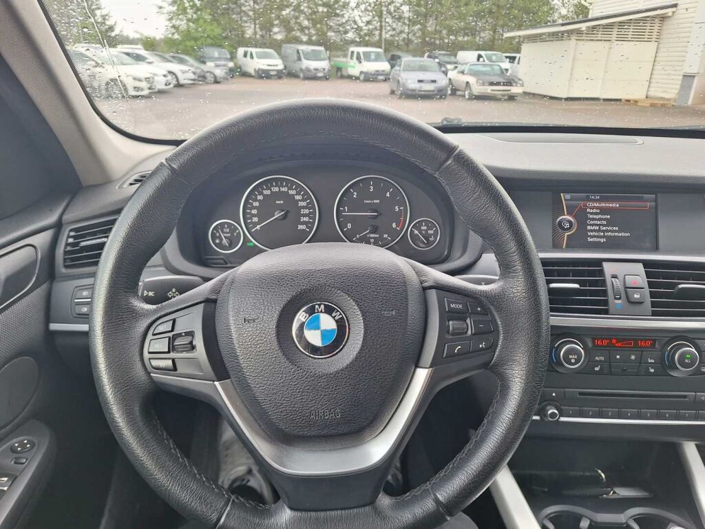 BMW X3 2011 Musta