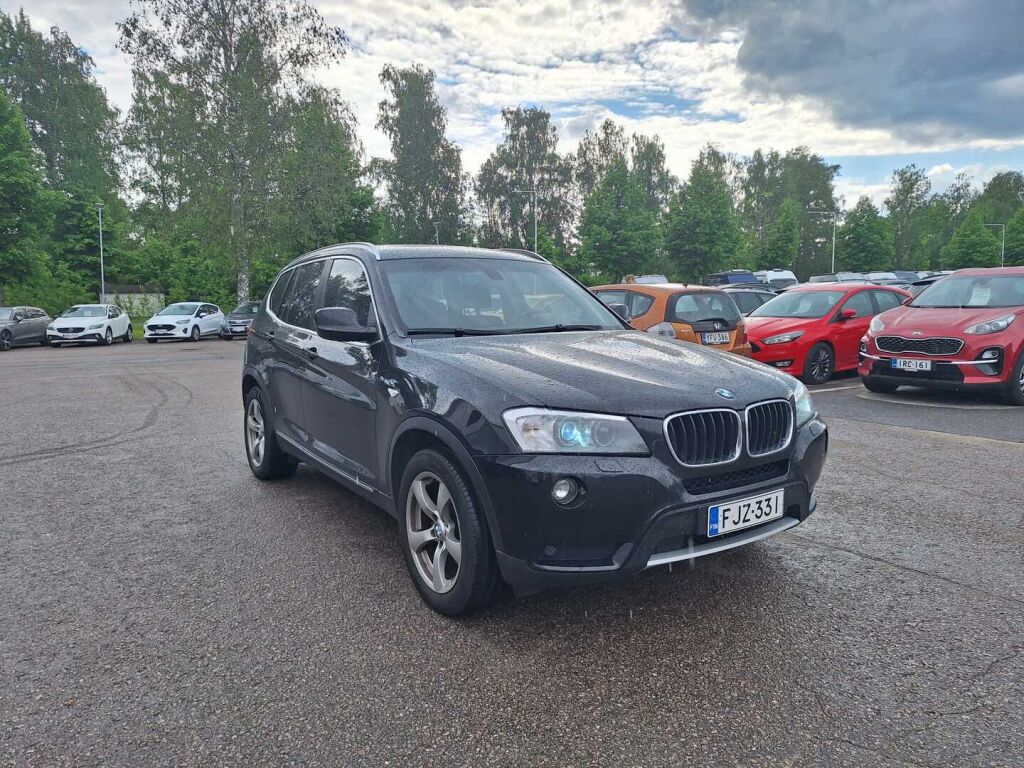 BMW X3 2011 Musta