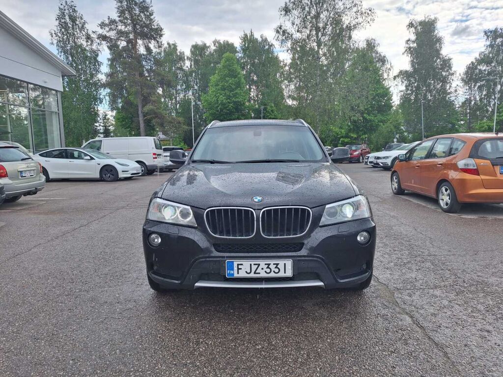 BMW X3 2011 Musta