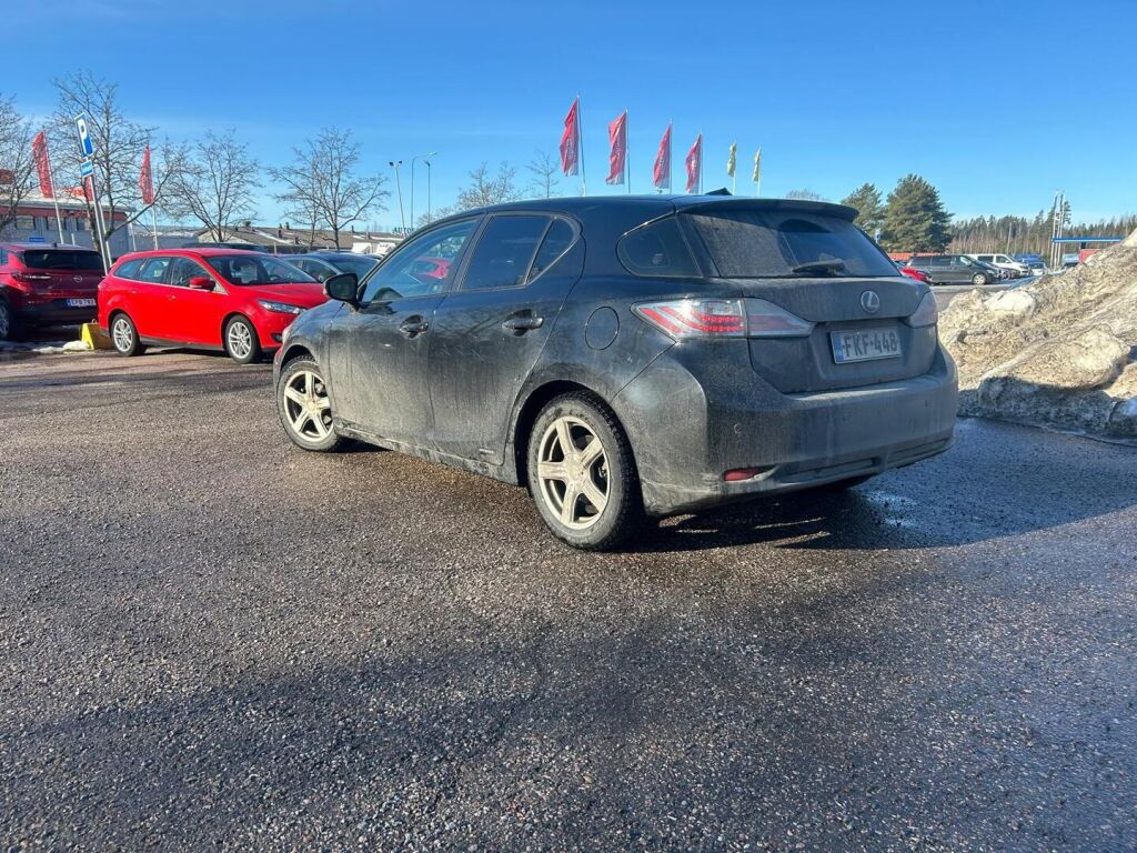 Lexus CT 2011 Musta