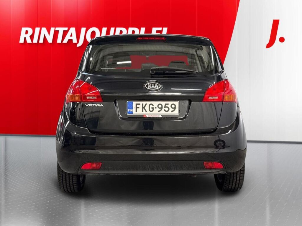 Kia Venga 2012 Musta