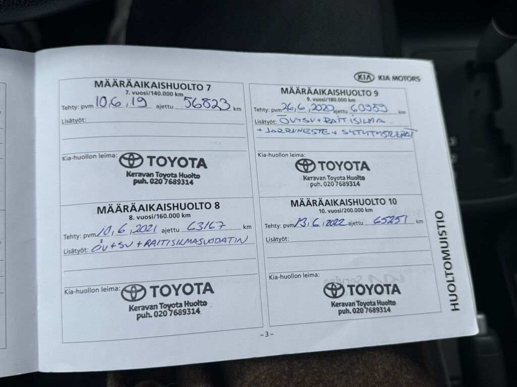 Kia Venga 2012 Musta