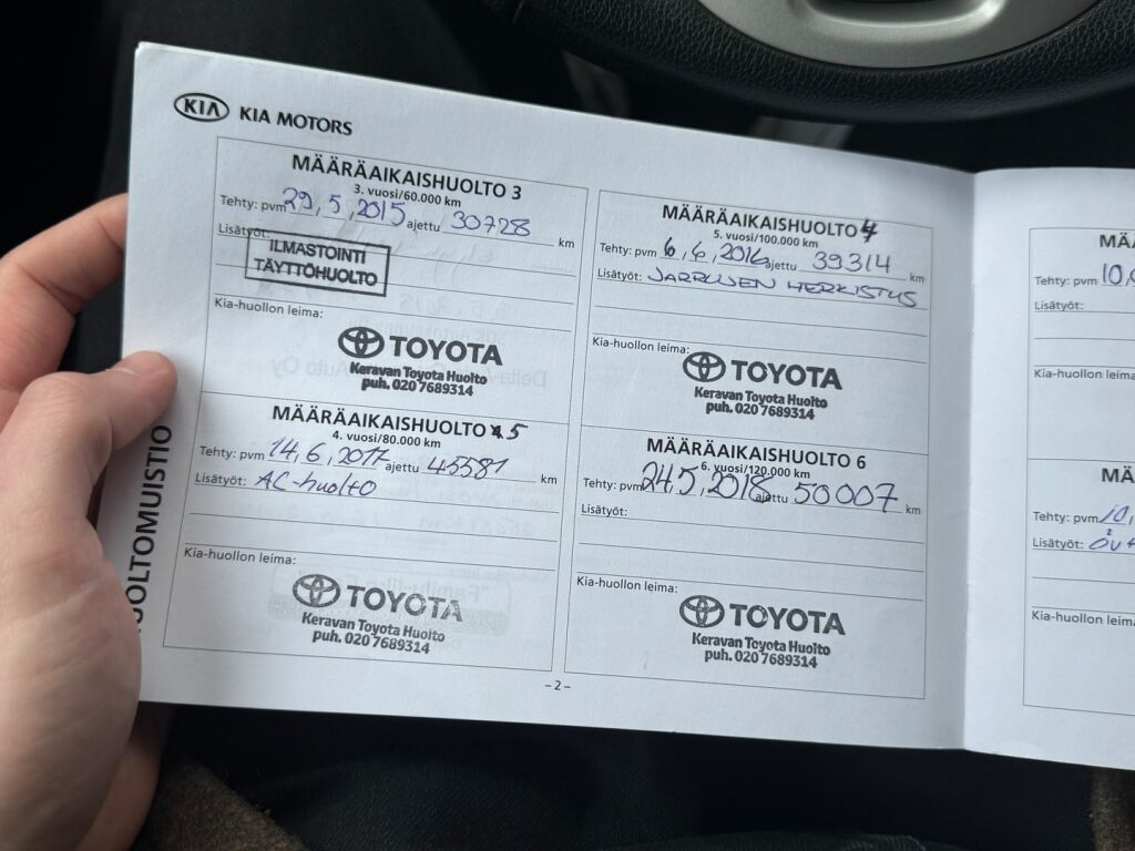 Kia Venga 2012 Musta