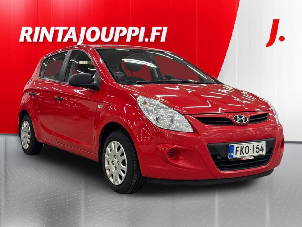 Hyundai i20 2011 Punainen