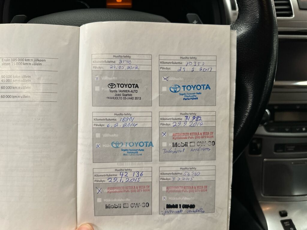 Toyota Avensis 2012 Harmaa