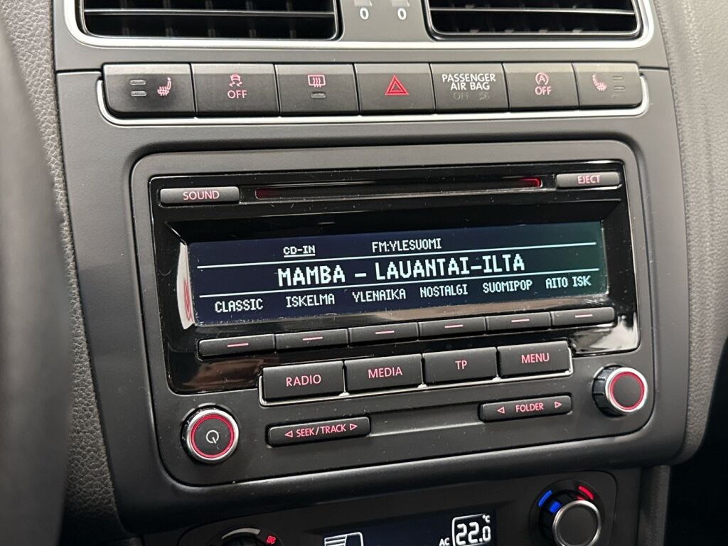 Volkswagen Polo 2012 Punainen